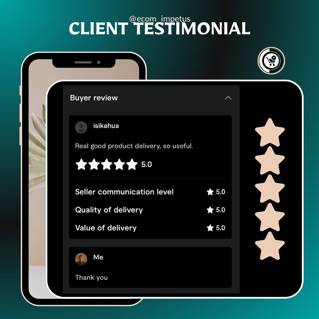 Client testimonial screenshot 5